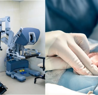 Cutting-edge robotic surgery performed by skilled surgeons at a partner hospital in India.