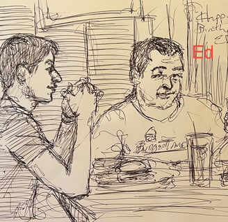 Writers Matt Entin and Ed Kuehnel