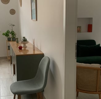 Une décoration douce et chaleureuse chez Marmite et papillote