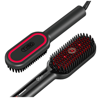 a hair brush and a hair brush on a white background