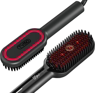 hair straightener brush