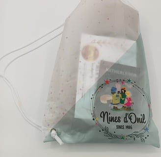 Nines d'Onil doll drawstring bag
