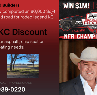 A personalized neighbor to neighbor post card we did for our client Texas Road Builders