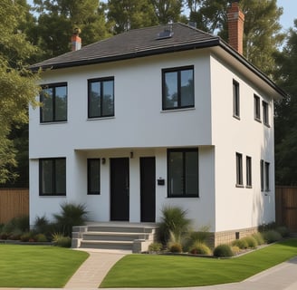 white concrete building