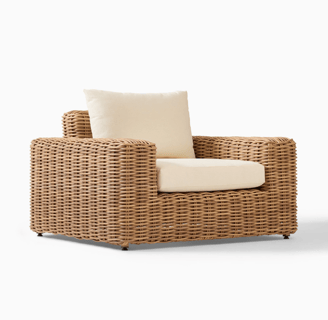 Balinese Wicker Lounge Chair