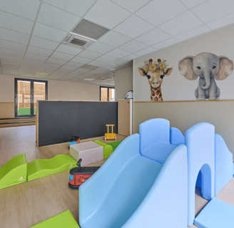 Crèche enfant impression animaux jungle
