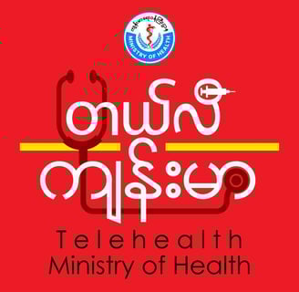 Telehealth by Ministry of Health Myanmar