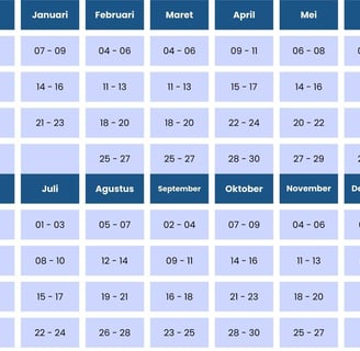Jadwal tahun 2025 - adhikari training - diklatnesia - pelatihan rumah sakit - pelatihan tenaga kesehatan