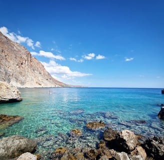 Beach in Crete