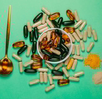 gélules de compléments alimentaires naturels