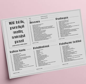 5 meilės kalbos