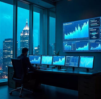 om care analizează datele marketingului companiei lui pe monitoare