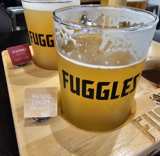 Mango Street Ale Beer from Fuggles Beer Co.