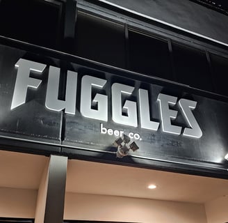 Fuggles Beer Co Entrance