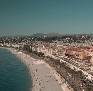 Photo de Nice mettant en scène la location airbnb