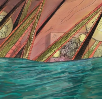 Amanecer en incertidumbre 1, por Kalsang Losel