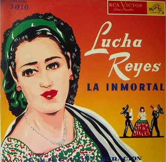 La gran Lucha Reyes artista mexicana interprete de la musica mexicana