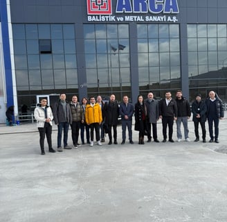 NCU Teknoloji Danışmanları ARCA Balistik ve Metal Sanayi Temelli Ankara
