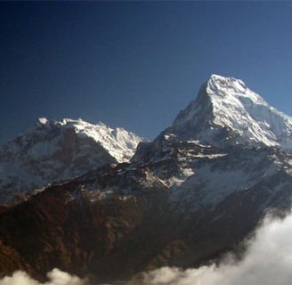 Annapurna range Himalayas - Nepal tour package