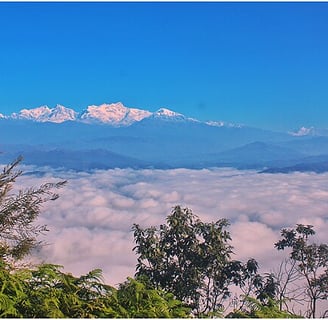 Bandipur Himalayan view - Nepal tour package
