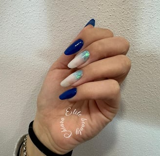 womens hands with manicured nails