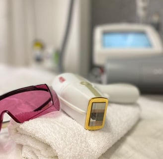 laser hair removal tool
