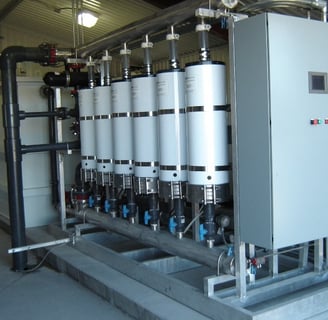 Ultrafiltration plant