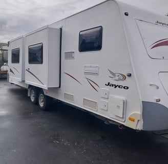 Large 30ft caravan