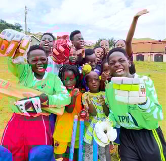 World famous Ghetto Kids promoting BATBALL Cricket Events in Uganda