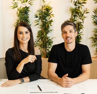 bloco business escritório de arquitetura