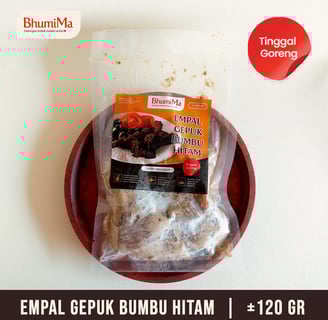 BhumiMa Empal Gepuk Bumbu hitam Frozen Halal | Makanan Saji