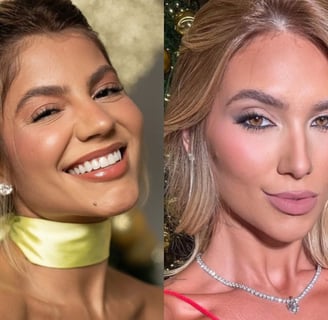 a woman with blonde hair and a choker virginia fonceca HARIANE ALMEIDA