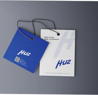Huz brand identity