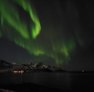 Aurores boreales Norvège Laponie