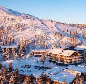 Station de ski de Pihä en Finlande