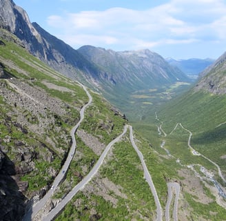 route en Norvège