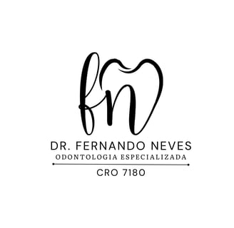 a logo for a dental clinic dr. fernando neves