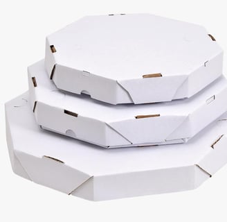 Várias caixas de pizzas