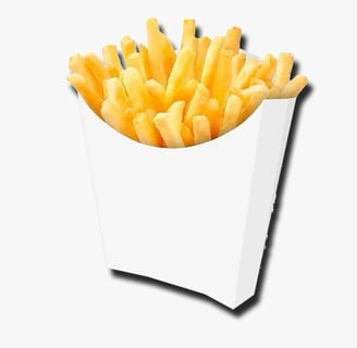 Caixa para batata frita