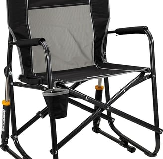 Gray CGI Rocker Chair