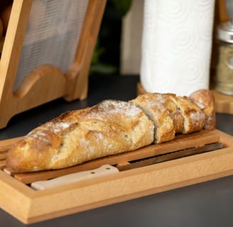 Roger Orfevre bread cutting board