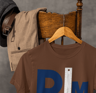 Real life Measurement clothing  brown shirt