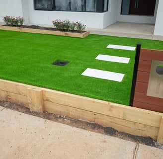 Synthetic turf in Florida Panhandle.