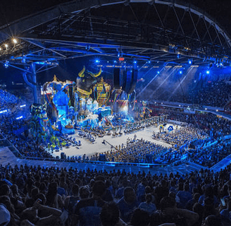 Boi Caprichoso at Arena Parintins Brazil