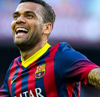 Daniel Alves in Barcelona