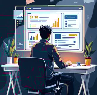 Experto en paginas web(tipo ilustracion)