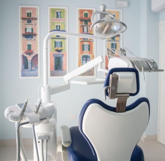 Poltrona studio dentistico