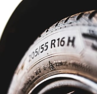 Side wall of tyre
