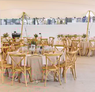 Decoración mesas bodas