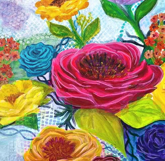 colorful flower bouquet